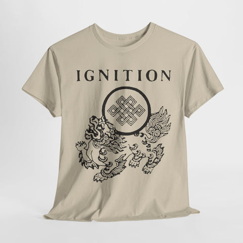 Ignition  band  t shirt DC   punk post hardcore Unisex Heavy Cotton Tee