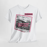 the Pagans band Cleveland punk hardcore t shirt of Unisex Heavy Cotton