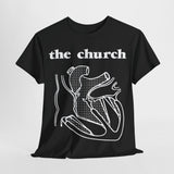 The Church  band t shirt of Unisex Heavy Cotton Tee