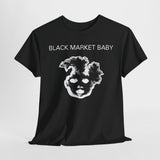 Black Market Baby   band  t shirt    Unisex Heavy Cotton Tee