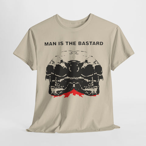 Man is the Bastard band t s hirt  punk post hardcore Unisex Heavy Cotton Tee