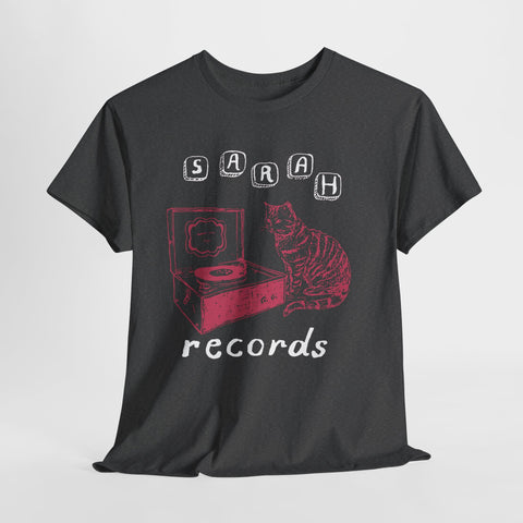 Sarah Records  t shirt  Unisex Heavy Cotton Tee