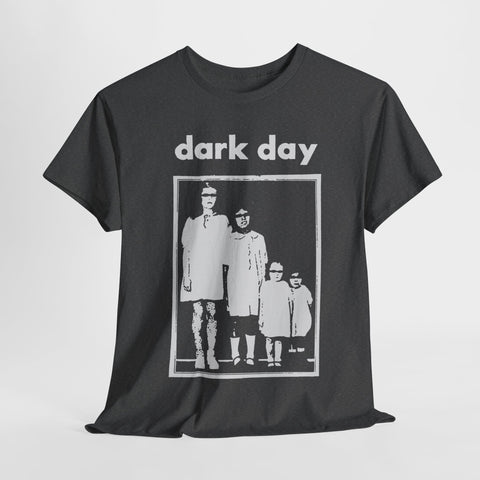 Dark Day band t shirt  Unisex Heavy Cotton Tee