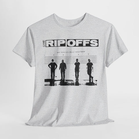 the Rip Offs band  t shirt  Unisex Heavy Cotton Tee