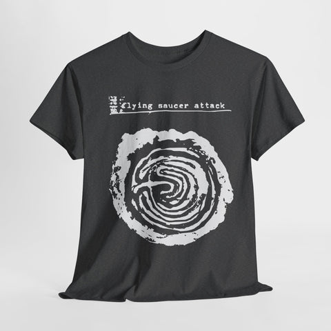 flying Saucer attack  band t shirt  Unisex Heavy Cotton Tee