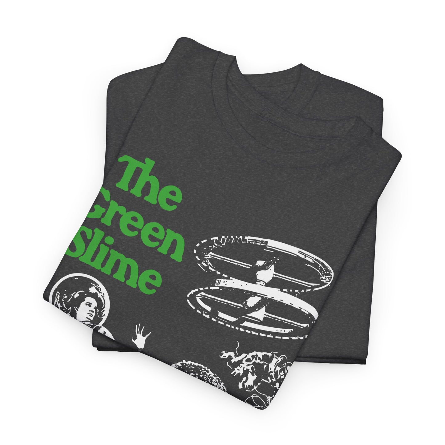 the Green Slime t shirt 60's  cult horror B movie Unisex Heavy Cotton Tee tokusatsu  science fiction