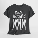 Plastic Bertrand band t shirt  Unisex Heavy Cotton Tee