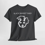 Black Market Baby   band  t shirt    Unisex Heavy Cotton Tee