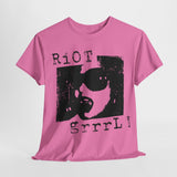 Riot Grrrl    t shirt Unisex Heavy Cotton Tee