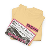 the Pagans band Cleveland punk hardcore t shirt of Unisex Heavy Cotton
