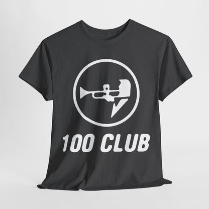 the 100 club t shirt Unisex Heavy Cotton Tee