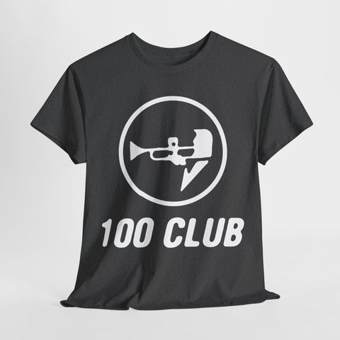 the 100 club t shirt Unisex Heavy Cotton Tee