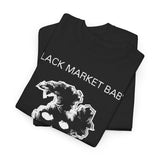 Black Market Baby   band  t shirt    Unisex Heavy Cotton Tee