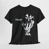 Faust   band t shirt  Unisex Heavy Cotton Tee