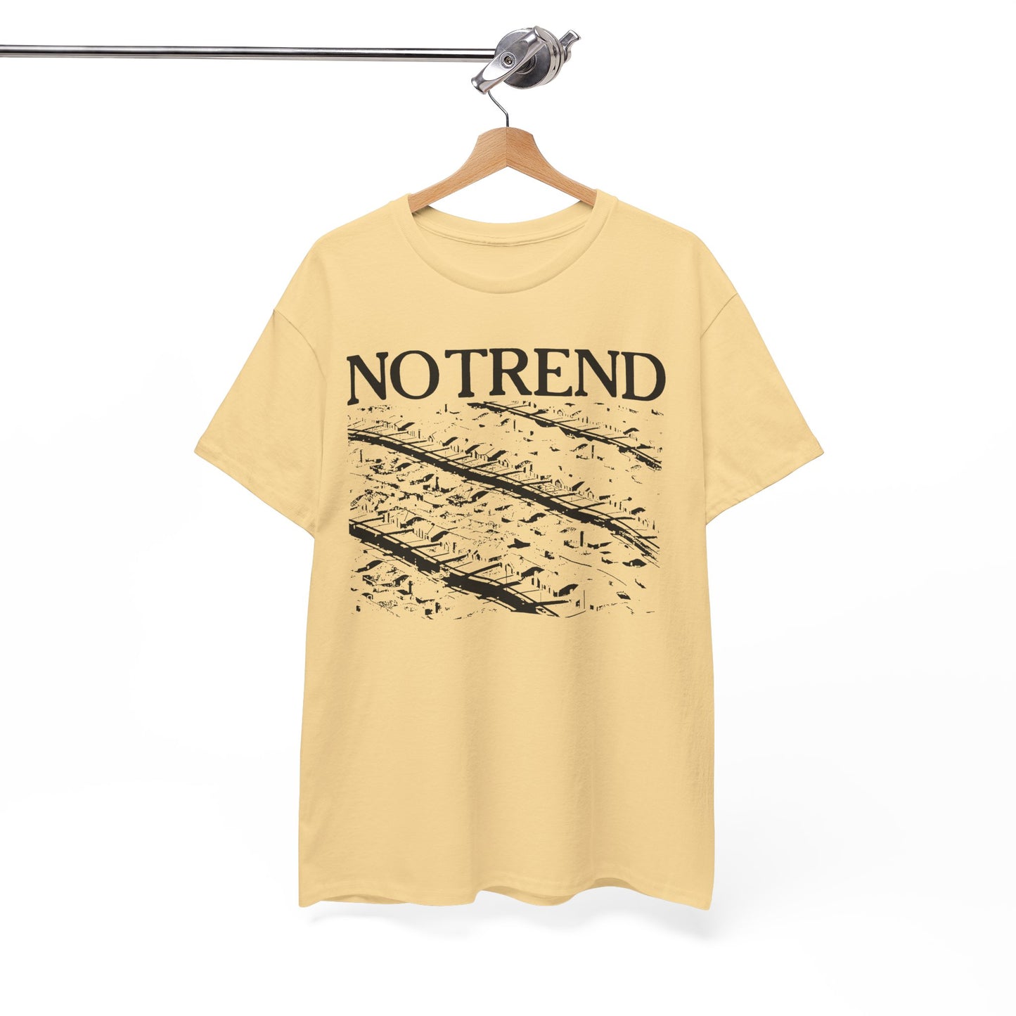 No Trend  band   t shirt  Unisex Heavy Cotton Tee