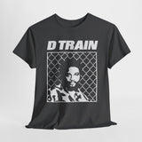 D Train  band t shirt  Unisex Heavy Cotton Tee