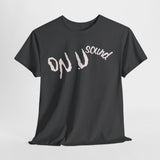 On U sound   records t shirt  Unisex Heavy Cotton Tee