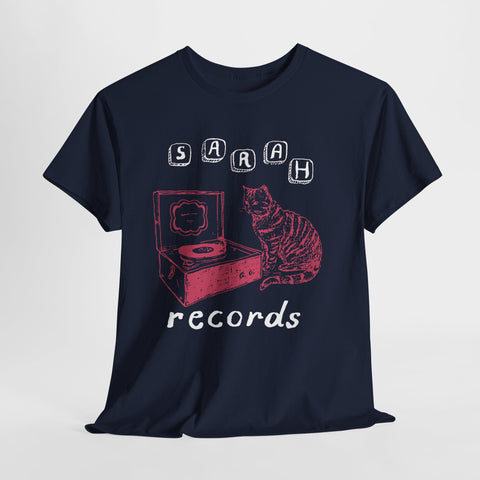 Sarah Records  t shirt  Unisex Heavy Cotton Tee