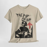 the Pop Group  band  t shirt  Unisex Heavy Cotton Tee