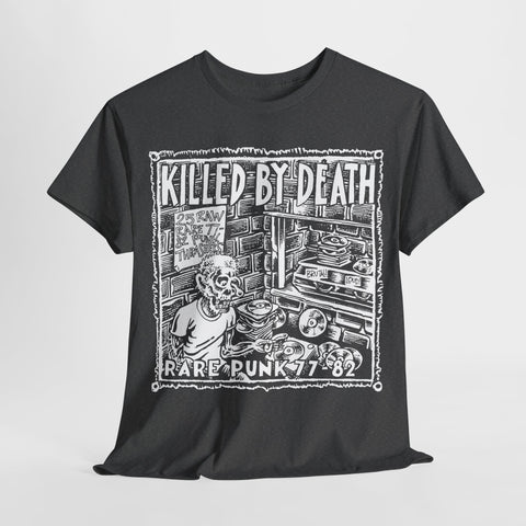 Killed By Death t shirt   punk hardcore   Unisex Heavy Cotton Tee