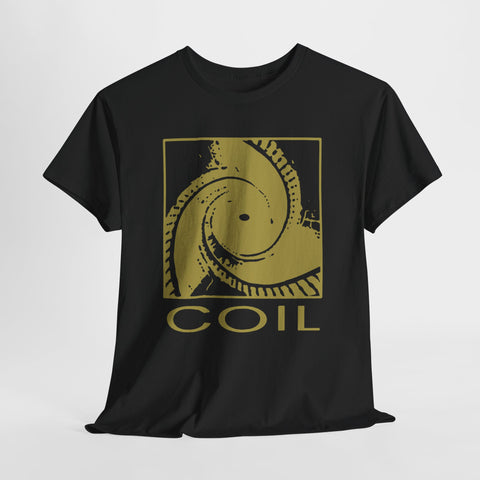 Coil  band t shirt  Unisex Heavy Cotton Tee