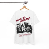 Social Unrest Band t shirt Unisex Heavy Cotton Tee