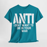 Anti band t shirt   Unisex Heavy Cotton Tee