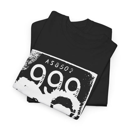 999 band  t shirt  Unisex Heavy Cotton Tee