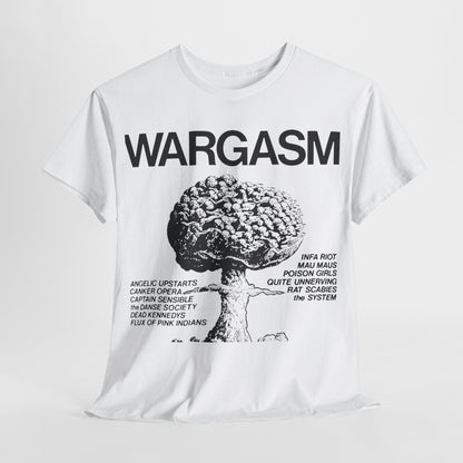 Wargasm punk compilation t shirt Unisex Heavy Cotton Tee