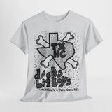 Texas Punk  club flyer art dicks  big boys  t shirt   punk Unisex Heavy Cotton Tee