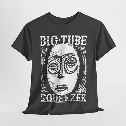 Big Tube Squeezer band  t shirt     Unisex Heavy Cotton Tee