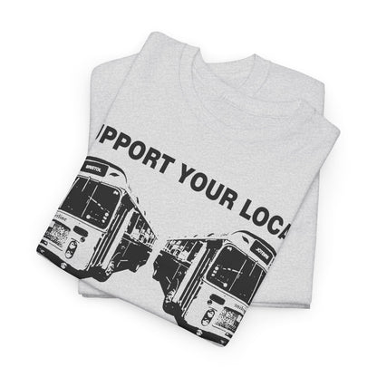 Support your Local Girl Gang t shirt   punk  riot grrrl Unisex Heavy Cotton Tee