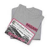 the Pagans band Cleveland punk hardcore t shirt of Unisex Heavy Cotton