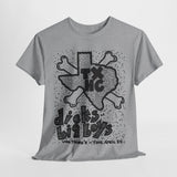 Texas Punk  club flyer art dicks  big boys  t shirt   punk Unisex Heavy Cotton Tee