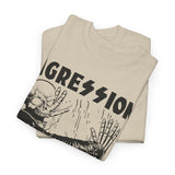 Agression  punk hardcore t shirt of Unisex Heavy Cotton