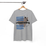 the Yachts   band   t shirt      Unisex Heavy Cotton Tee