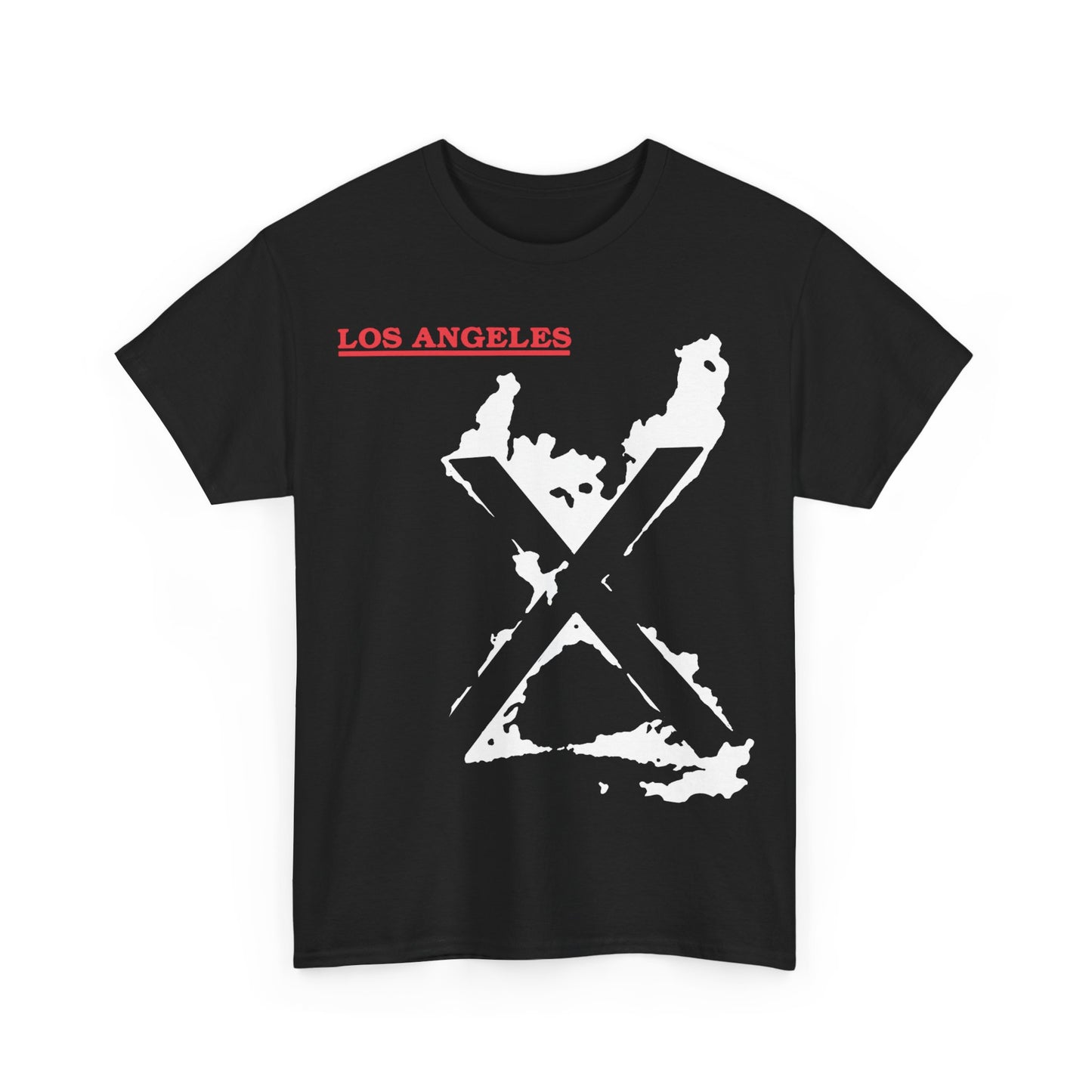 X the band shirt las Angeles t shirt flesh eater punk hardcore   Unisex Heavy Cotton Tee