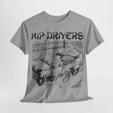 the Nip Drivers band  t shirt   punk hardcore   Unisex Heavy Cotton Tee