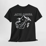 Aztec Camera band  t shirt  Unisex Heavy Cotton Tee