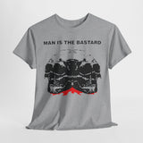 Man is the Bastard band t s hirt  punk post hardcore Unisex Heavy Cotton Tee