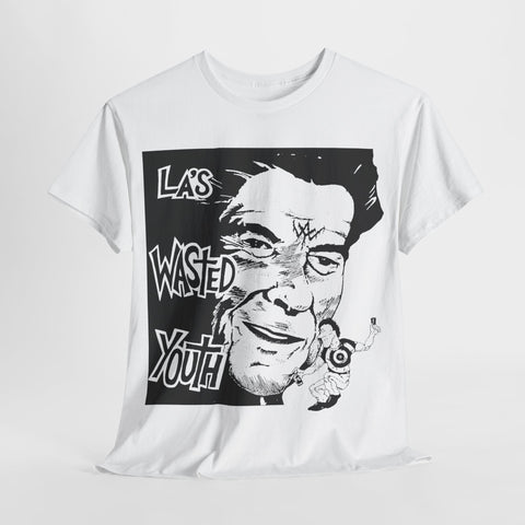 L.A.'s Wasted Youth band las angeles punk hardcore t shirt of Unisex Heavy Cotton