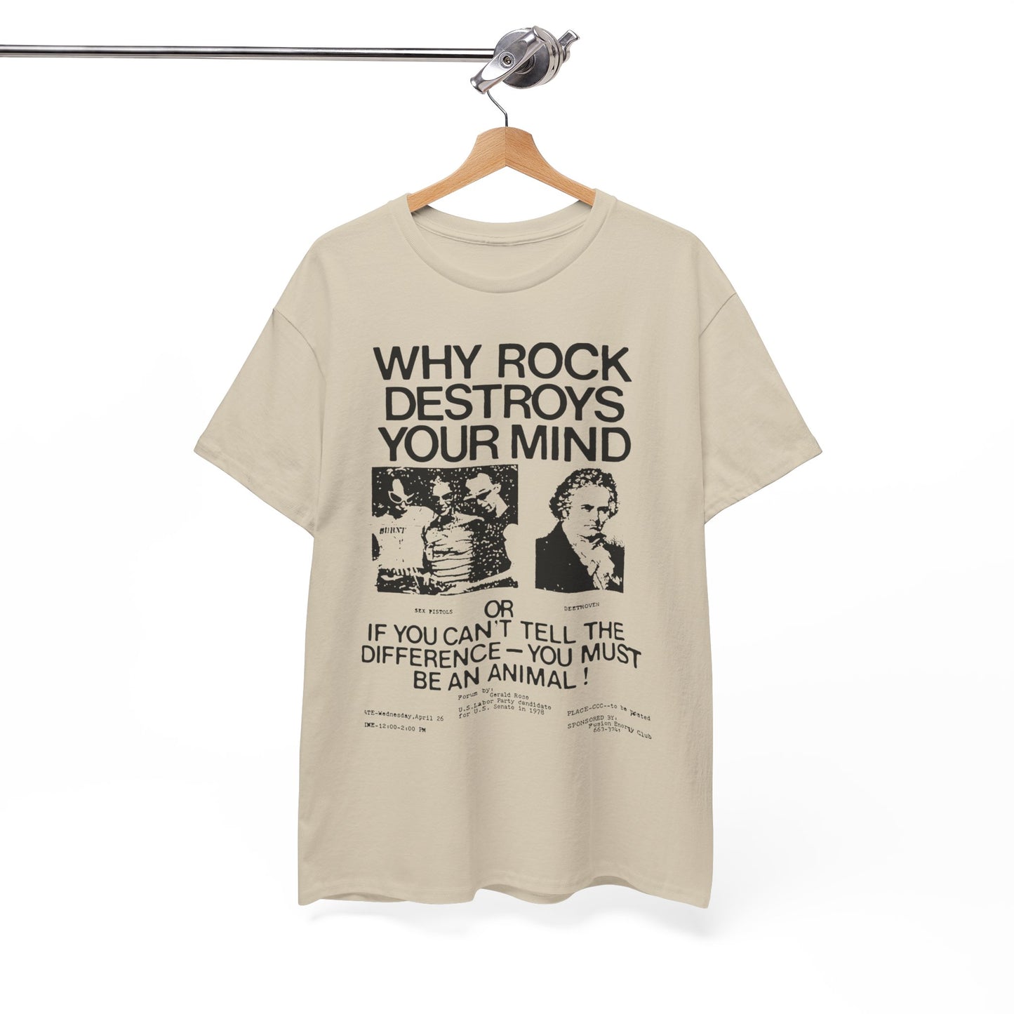 Why rock Destroys your Mind band t shirt of Unisex Heavy Cotton