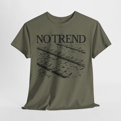 No Trend  band   t shirt  Unisex Heavy Cotton Tee