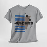 the Yachts   band   t shirt      Unisex Heavy Cotton Tee