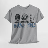 Marine Girls band  t shirt   punk  Unisex Heavy Cotton Tee