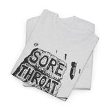 Sore Throat   band  t shirt   punk  Unisex Heavy Cotton Tee