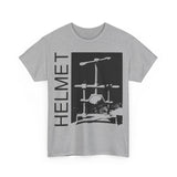 Helmet band t shirt Unisex Heavy Cotton Tee