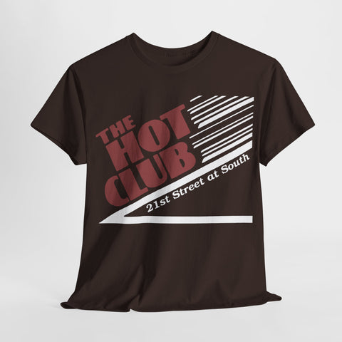 the Hot Club  t shirt  Unisex Heavy Cotton Tee philly punk