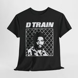 D Train  band t shirt  Unisex Heavy Cotton Tee