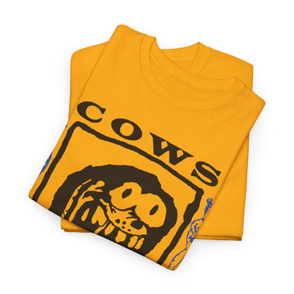 the Cows band  t shirt    Unisex Heavy Cotton Tee